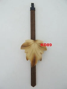 Pendolo per Orologio Pendolo Cucù Foglia Vite Medio Modello Marrone Chiaro - Picture 1 of 2