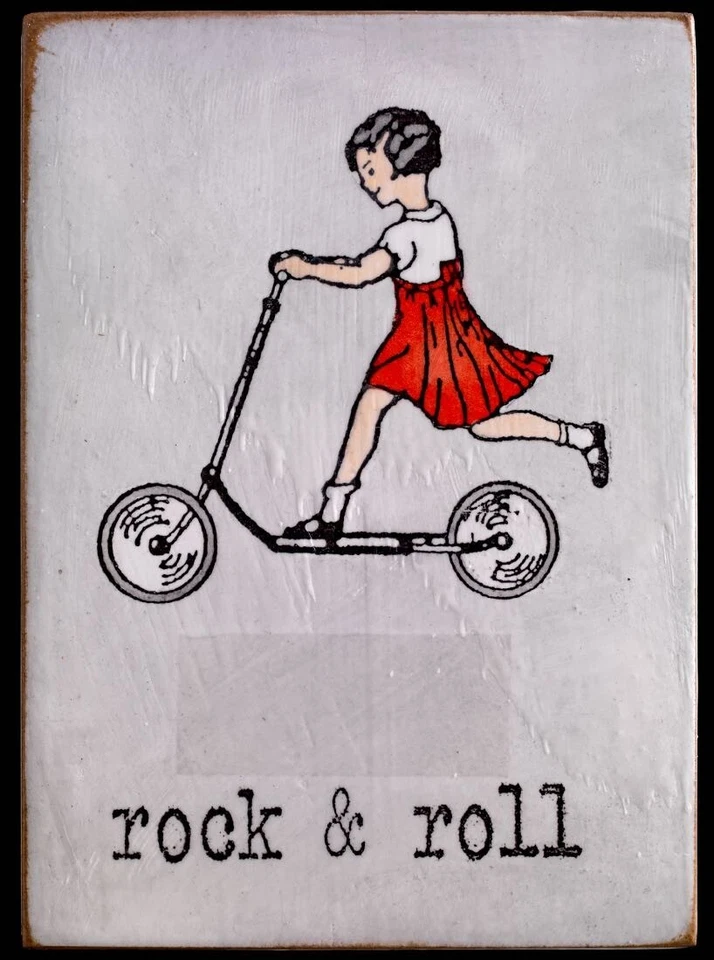 Jan M. Petersen, ROCK & ROLL  , Wandobjekt, Kunst lustig/Humor (37) - Bild 1 von 1