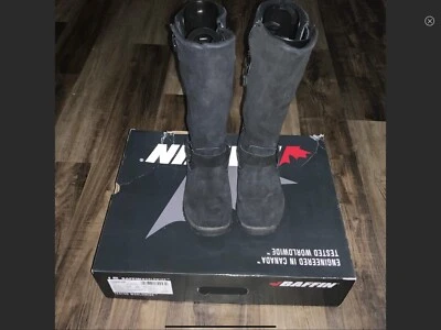 Baffin Boots Womens Size 6  Waterproof Charlee Faux Suede Mid Calf  - Image 1 of 4