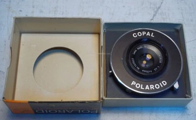 Tominon 3in/75mm Objektiv mit Copal Verschluss für Polaroid Land Camera. Schön anzusehen - Bild 1 von 4