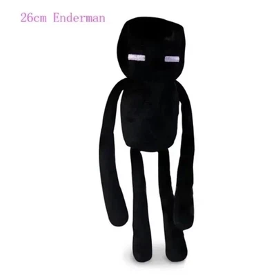 1pc 10in Enderman Plush Doll Soft Stuffed Toy for Kids Children Gift Black - NEW - Image 1 of 4