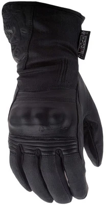 Highway 21 Black Rose Cold Weather Womens Gloves Motorcycle Street Bike - Image 1 of 3