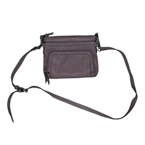 Simply Vera wang Women's purple Crossbody Bag Medium Zip-Top adj strap flawed - Picture 1 of 5