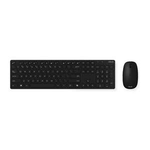 ASUS W5000 KEYBOARD+MOUSE/BK Full-size 100% Wireless RF Wireless QWERTY Black Mo - Picture 1 of 1