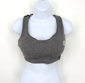 Marika Sport Damen meliert grau Sport Träger hinten L 36C - 38B neu mit Etikett $ 40 - Bild 1 von 2