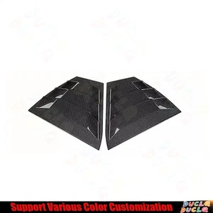 For Nissan Sentra 2020-24 ABS Carbon Fiber Side Window Louver Shutter Frame Trim - Foto 1 di 6