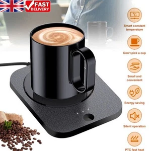 Smart USB Coffee Mug Heater Pad Warmer Tea Milk Cup Heating Plate 3 Levels Gift - Picture 1 of 16