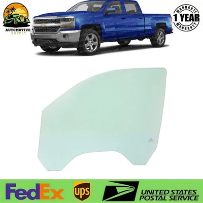 Puerta delantera de vidrio lado del conductor para Chevrolet Silverado 1500 2500 HD 3500 14-19 Foto 1 de 4