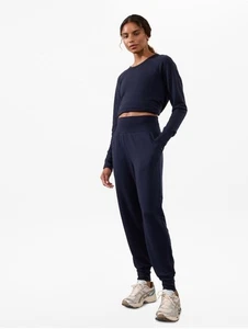 Athleta Coaster Luxe High Rise Jogger - Large Tall - Navy - Neu mit Etikett  - Bild 1 von 4
