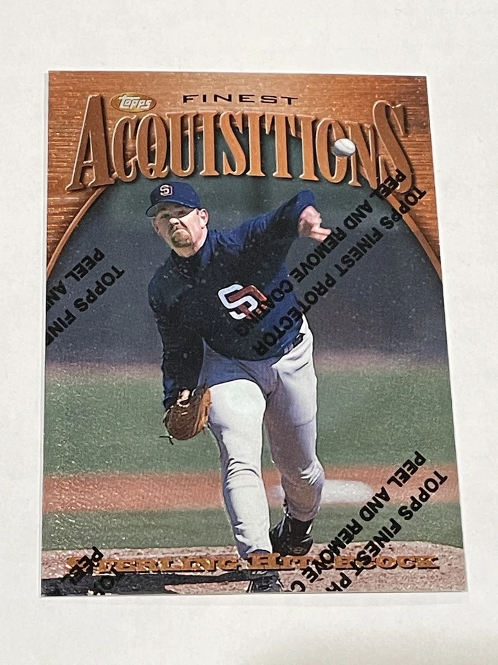 1997 Finest Baseball #239 - Sterling Hitchcock - San Diego Padres - Image 1 of 2