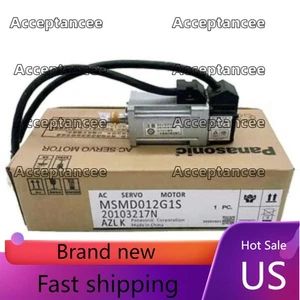 SERVOMOTOR AC PANASONIC MSMD012G1S 1 PIEZA IMPUESTOS GRATIS EE. UU. Nuevo en caja - Imagen 1 de 5