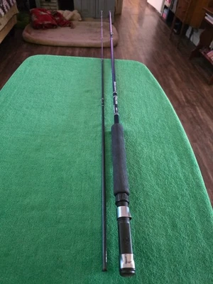 Daiwa Apollo graphite model 1845 8ft 2 piece Fly Fishing Rod - Image 1 of 4