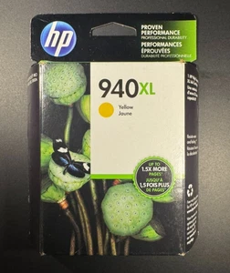 NUEVO GENUINO - CARTUCHO DE TINTA AMARILLO HP 940XL - C4909AN - Caja Sellada  - Imagen 1 de 2