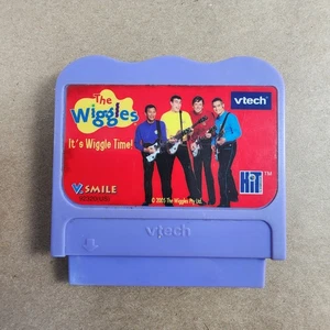 Vtech Vsmile system The Wiggles It's Wiggle Time game cleaned tested works fine - Picture 1 of 3