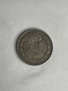 1964 Mexico Un Peso 0.1000 Silver ASW 0.0514 - Picture 1 of 2