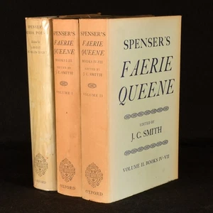 1966-1968 3vol The Poetical Works of Edmund Spenser In Three Volumes In The O... - Picture 1 of 12