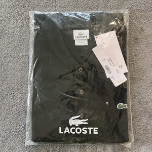 Lacoste - Men's Classic Fit Short Sleeve Polo, Black, XXL - Picture 1 of 7