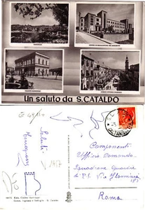 Cartolina d'epoca - S. CATALDO - CALTANISSETTA - Imagen 1 de 1