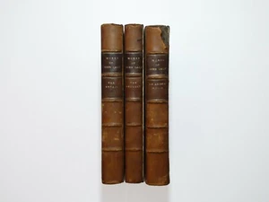 The Works of John Galt, 3 Vol Set, Leather, Illustrated, Rare,1895 - Picture 1 of 9