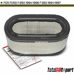 Engine Air Filter for Ford F-250 HD 1997 F-250 1994-1996 F-350 1994-1997 V8 7.3L - Picture 1 of 8