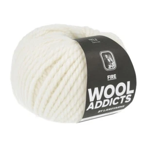 Wool Addicts Fire Super Bulky Winter White #0094 98% Merino 75m 100g Ball $34.95 - Picture 1 of 8