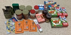 Coles Little Shop Mini Collectables Food Lot Of 26 Kids Toy Pretend Play Diorama - Picture 1 of 6