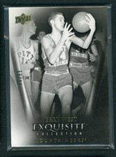 2011-12 JERRY WEST 25/99 UPPER DECK EXQUISITE COLLECTION MOUNTAINEERS
