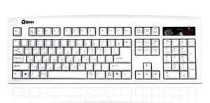 QSENN SEM-DT35 Gaming Keyboard EN/KR Layout USB / White - Picture 1 of 6