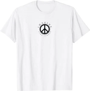 John Lennon Imagine T-shirt bianca - Foto 1 di 2