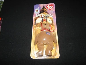 Collectible Ty Beanie Bears 5 1/2" McDonald's promotional Britannia the Bear - Picture 1 of 1