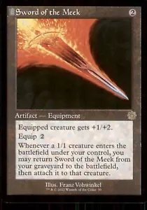 Sword of the Meek The Brothers' War: Retro Frame Artifacts #59 Rare - Picture 1 of 2