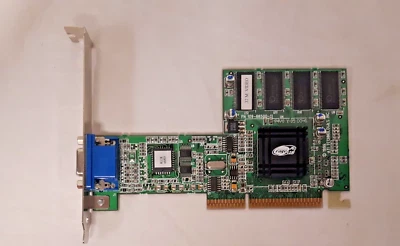 ATI R128 66501 Rage128 CHIPSET AGP 3.3V 32MB Sdram VGA GPU NEW OLD STOCK - Image 1 of 4