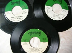 MILLIE JACKSON Lot 3 70s soul r&b dance 7" 45s see photo for song titles VG+/EXC - Imagen 1 de 1