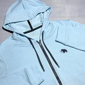 Peter Millar Apollo Performance Hoodie Womens Large Mammoth Dunes Sand Valley - Picture 1 of 16