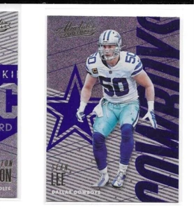 Sean Lee 2018 Panini Absolute Football Spectrum Blue #28 - Picture 1 of 1
