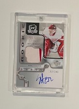 2006-07 Upper Deck The Cup Stefan Liv Rookie Patch Auto RC 153/249 Red Wings 127