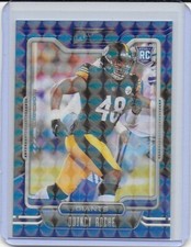 Quincy Roche 195 ROOKIE Mosaic Parallel 2021 Panini Playbook Football Card