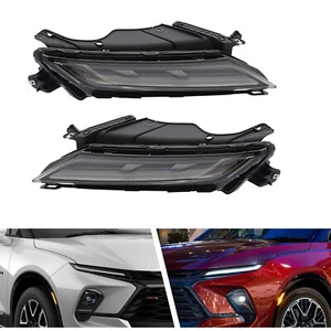 Upper LED Daytime Running Light Pair For 2023-2024 Chevy Blazer Right & Left DRL - Foto 1 di 21