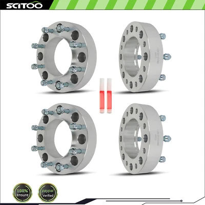 4X 2" Hub Centric Wheel Spacers 8x200 14x1.5 For Ford F-350 Super Duty 2005-2024 - Image 1 of 4