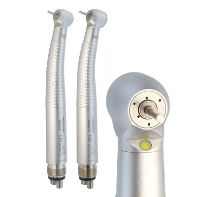 COXO Dental High Speed Handpiece LED 4 Hole E Generator Turbine CX207-F H15 NSK