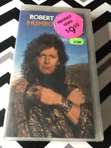 Mumbo Jumbo Robert Plant VHS 1988 Atlantic OOP NR Video In A Rental Case TESTED - Picture 1 of 6