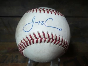 Autographed Jeff Conine Scuffed, Stained, Rawlings Game Ball. - Picture 1 of 8