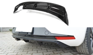 Rear Valance Maxton Design Gloss Black ABS For Seat Leon Mk3 FR - Picture 1 of 10
