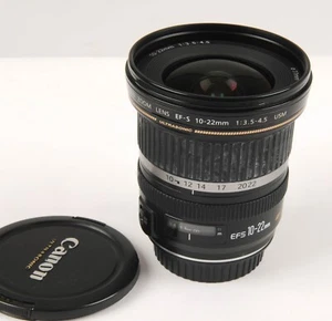 Lente zoom Canon 10-20 mm F3,5-4,5 USM para montura Canon EF EOS (1663G) - Imagen 1 de 4