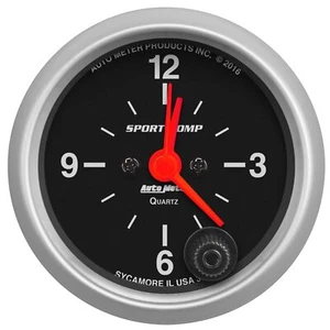 AutoMeter 3385 Sport-Comp Clock - Picture 1 of 1