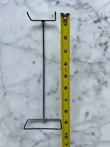VINTAGE BARBIE SCHWARZ METALLDRAHT DISPLAY STÄNDER 9" hoch - Bild 1 von 5