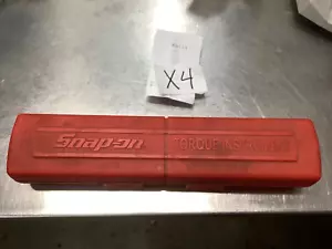Snap-on Tools 3/8" Drive SAE Click Type Fixed Ratchet Torque Wrench with Case - Picture 1 of 4