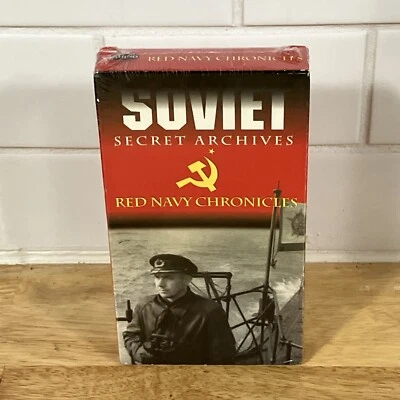 Soviet Secret Archives - Red Navy Chronicles (VHS, 1993) New Sealed Vtg History - Image 1 of 4