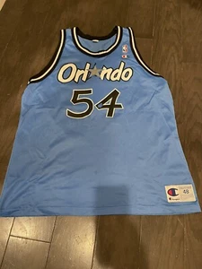 Maglietta vintage Champion Horace Grant Orlando Magic per adulti taglia 48 XL **difetti - Foto 1 di 10