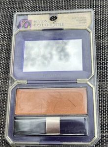Vintage Revlon ColorStyle Soft Color Powder Blush NOS Ginger Gold - Picture 1 of 4